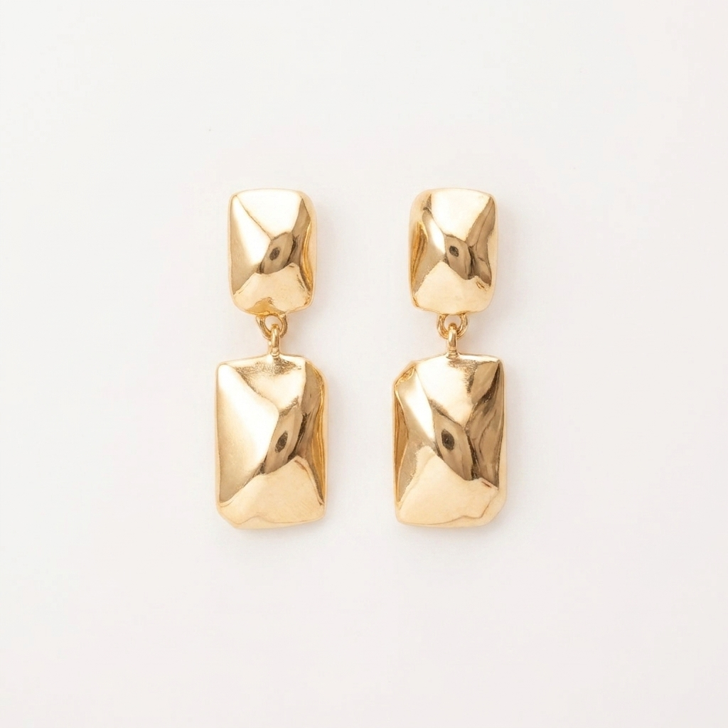 Modernist Drop Earrings