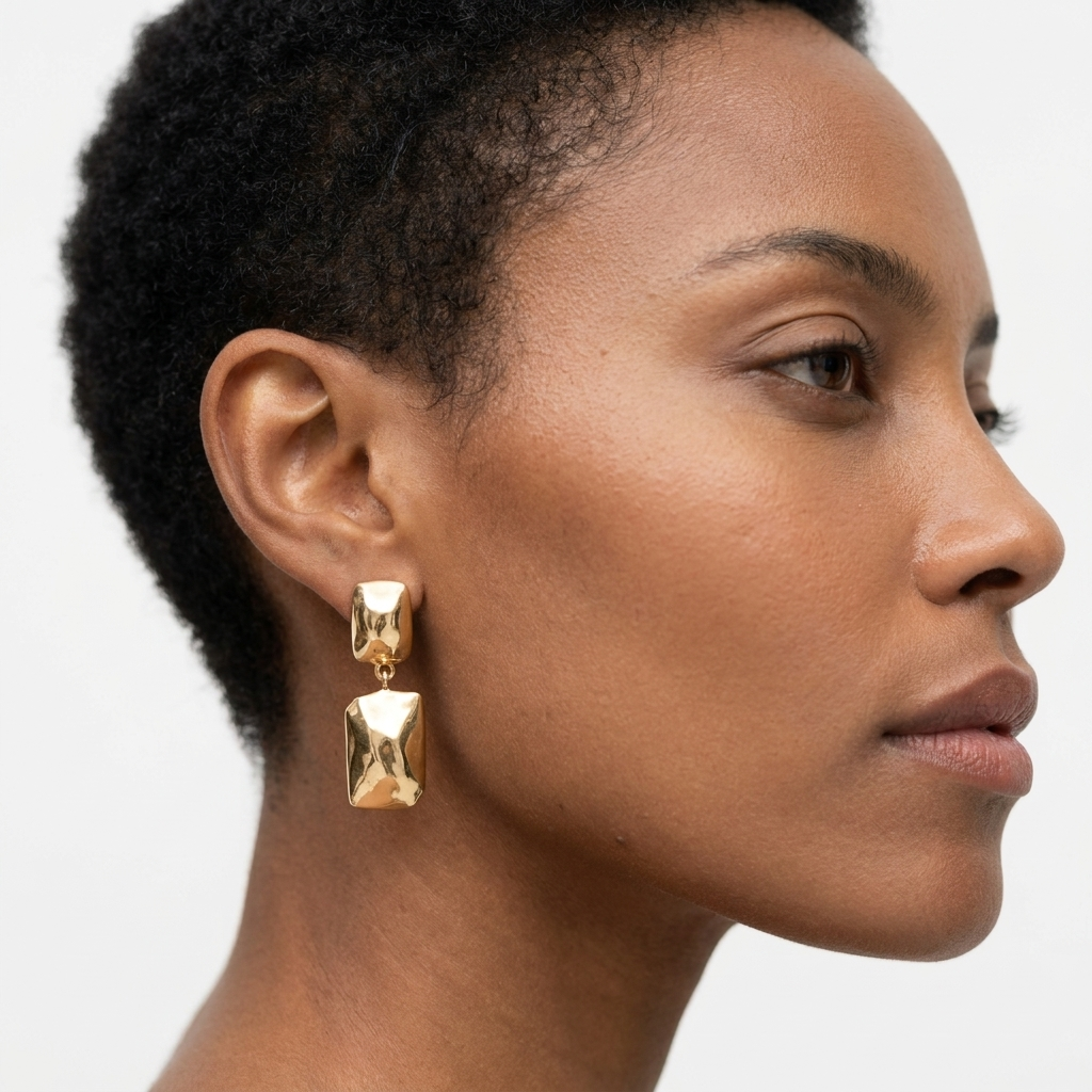 Modernist Drop Earrings