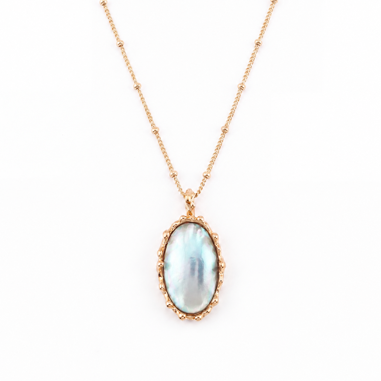 Mabé Pearl Pendant Necklace