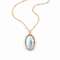 Mabé Pearl Pendant Necklace