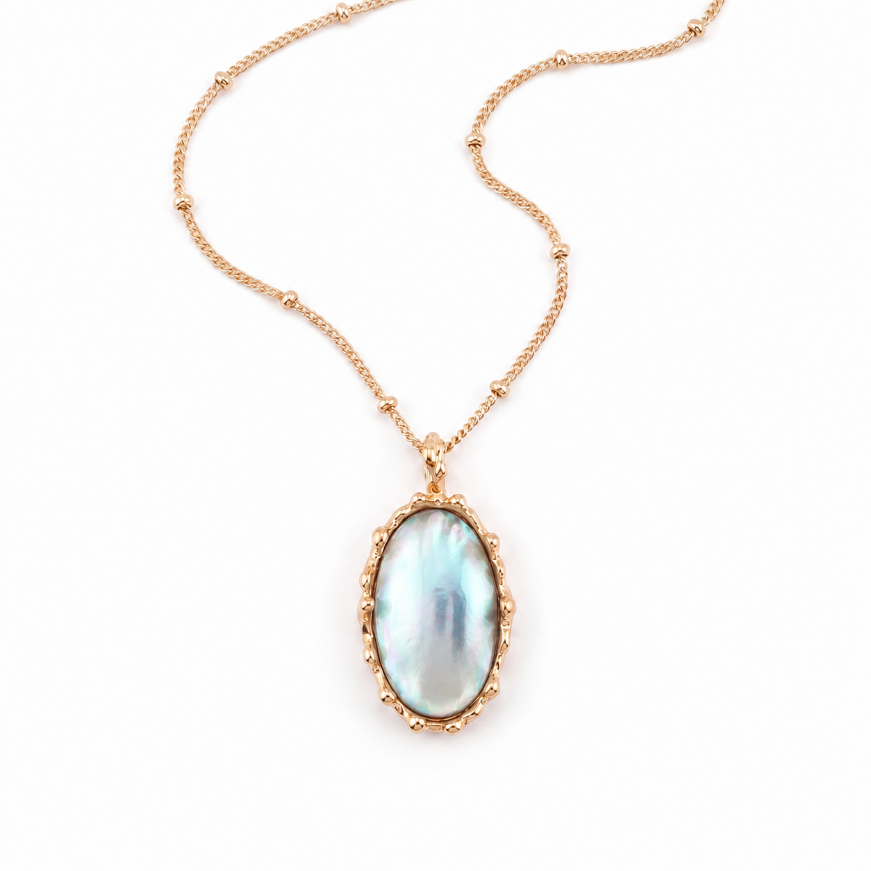 Mabé Pearl Pendant Necklace