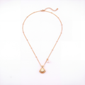 Gold Shell Pendant Necklace