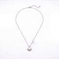 Silver Shell Pendant Necklace